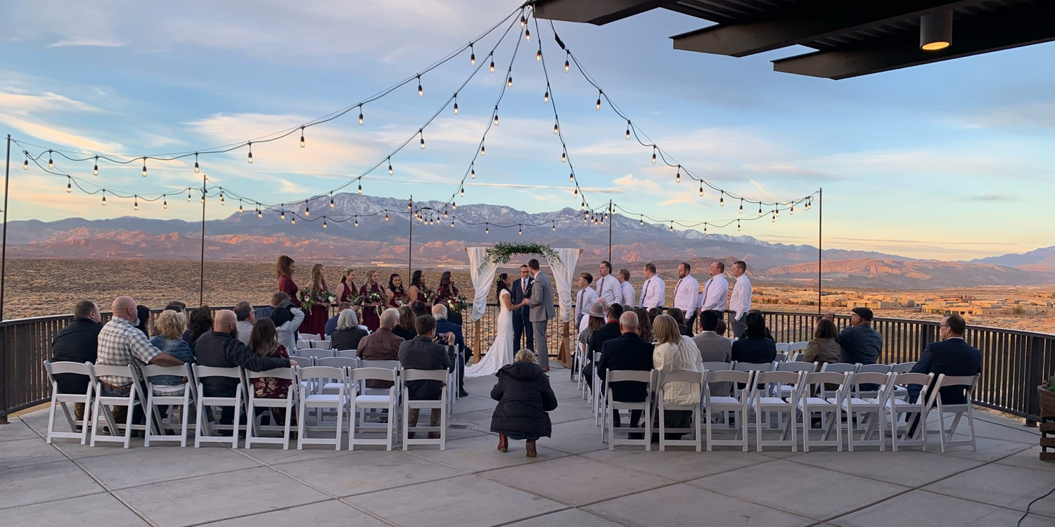 Sand Hollow Golf Course Wedding